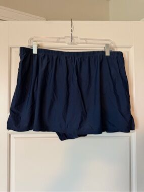 Costa Del Sol Women's Navy Swim Skirt